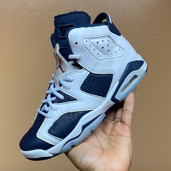 2024 Air Jordan 6 Retro Olympic Size 6.5 - Picture 10 of 16